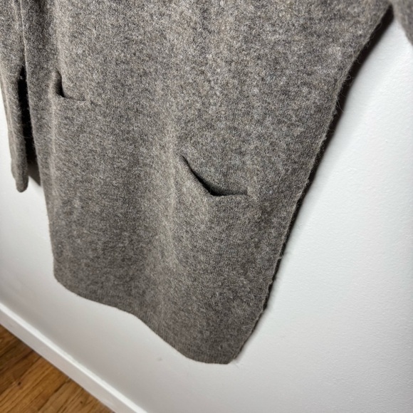 Aritzia Wilfred Free Alpaca Wool Blend Long Sleeve Oversized Dress with Pockets - Picture 3 of 10